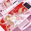 Anime CChobits Cute Chii Mouse Pad Nonslip Rubber Gamer Balance Computer Mat Decoracion Deskmat Laptop Office Large