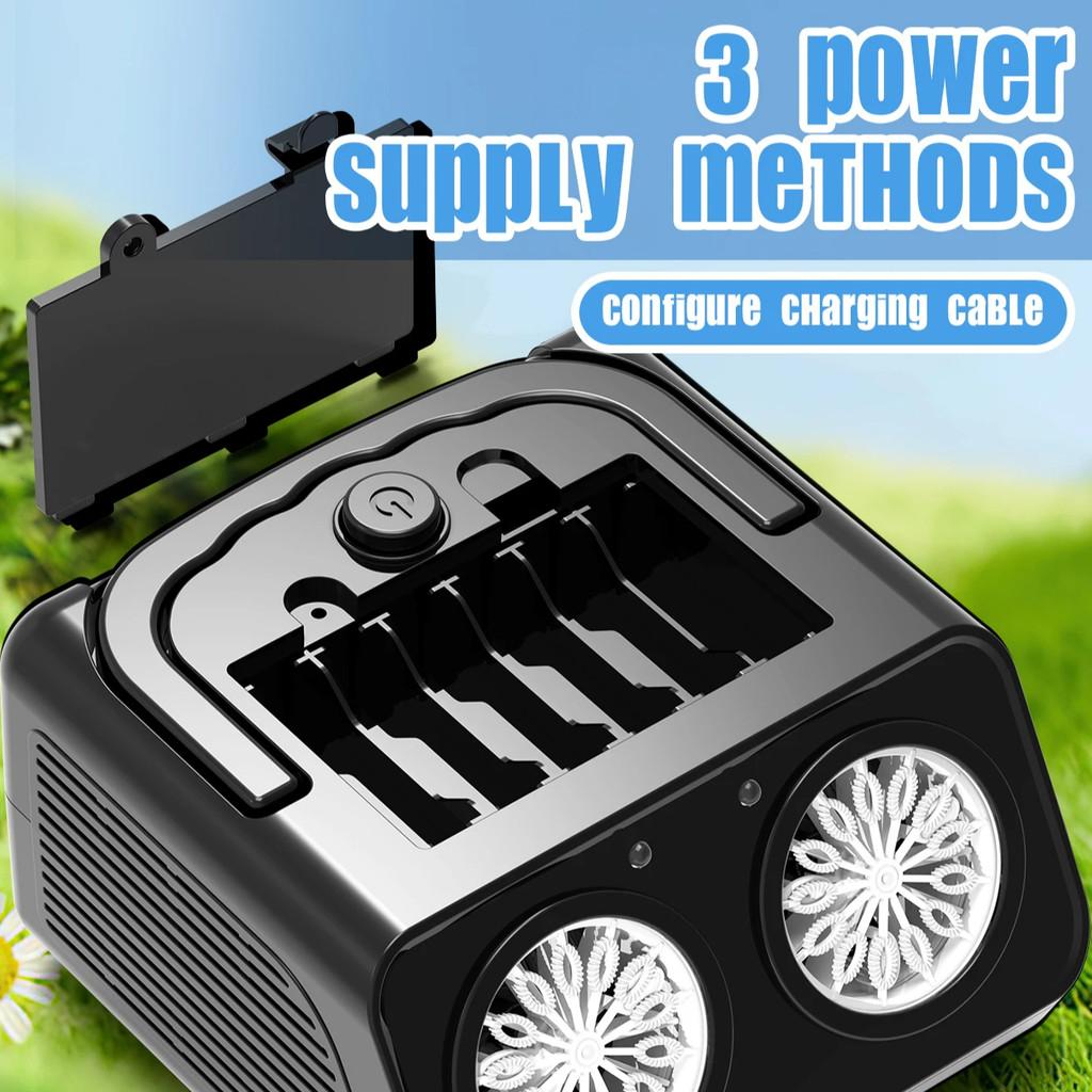 Automatic Professional Bubble Machine Outdoor Small Portable Bubble Maker 26 Holes Kids Bubble Gun