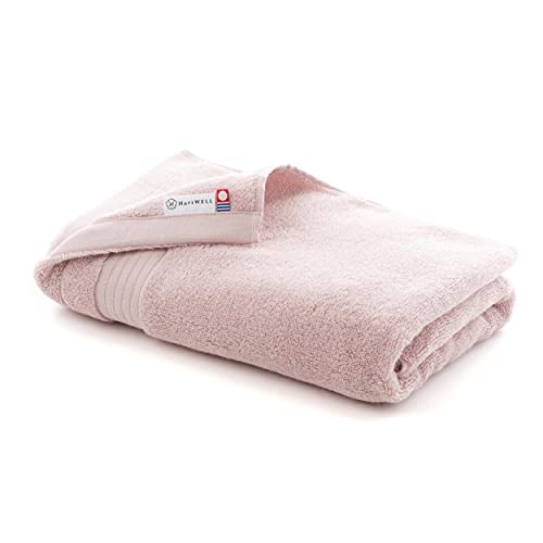 Heartwell Imabari Towel My Hotel Towel Bath Towel Hotel Towel Simple Solid Color with Loop 1 Pink