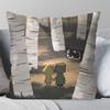 Little Nnightmares Animated Game Pillow Case Fashion Square Pillowcase Bedroom Sofa Room Ins Decoration Leisure
