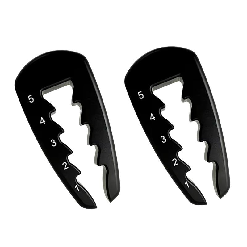 2pcs Precision Tee Height Setter Golf Tee Height Adjuster Consistent Swings Easy-to-use Golf Training Aid