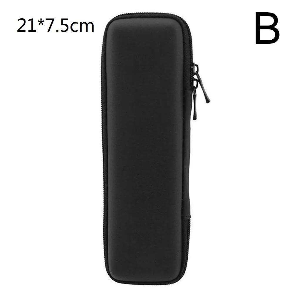 1PC Black EVA Hard Shell Stylus Pen Pencil Case Holder Protective Carrying Box Bag Storage Container for Pen Ballpoint Pen Stylu
