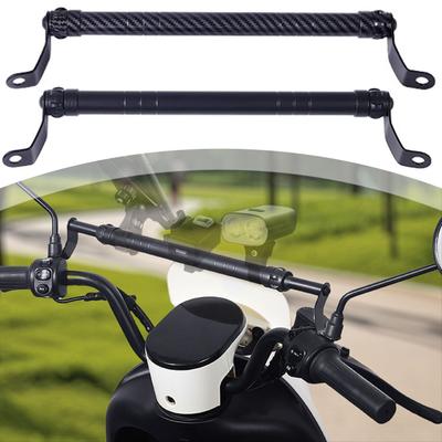 Motorcycle Carbon Fiber Crossbar,Bracket Extension Balance Bar,,Expanded Accessory Mounting Space,Bicycle,E-Bike