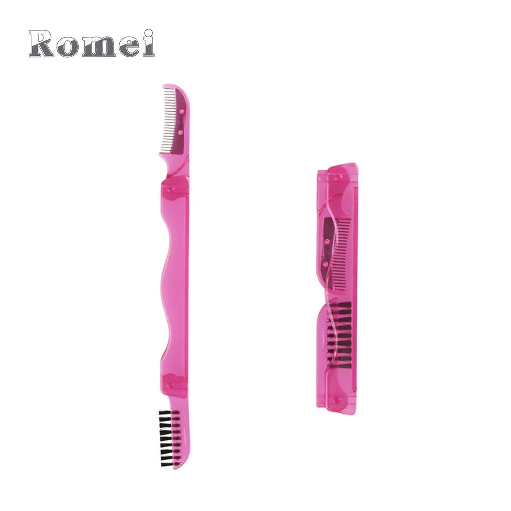 Stainless Steel Eyelash & Eyebrow Comb Brush