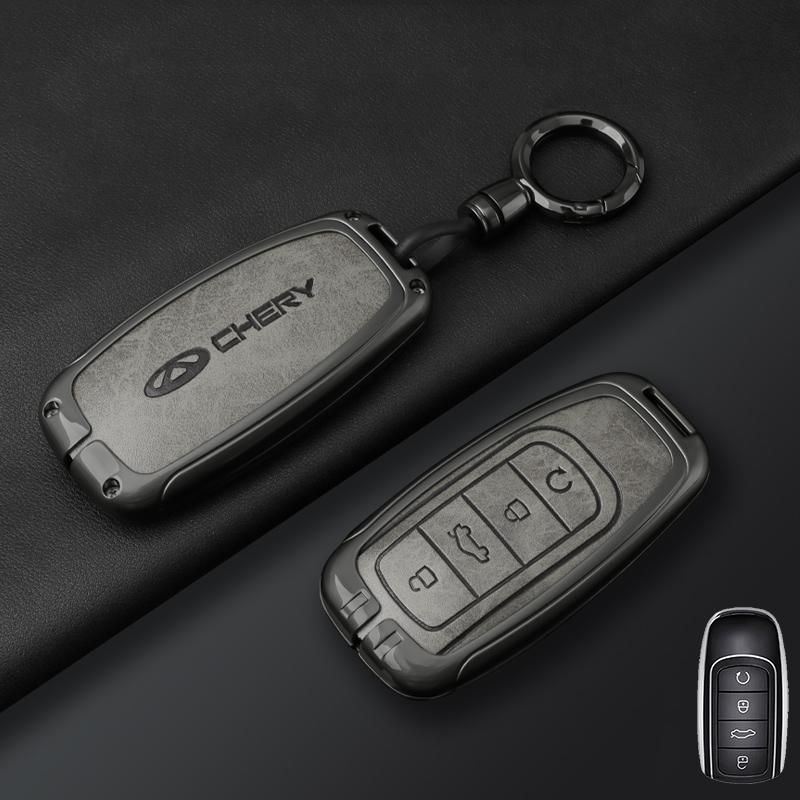 Husă Cover din Piele Aliată pentru Cheia Mașinii pentru Chery Tiggo 8 Pro Omoda 5 Tiggo 8plus Nou 5 Plus 7pro Jaecoo J7 J8 7 Phev 2025 2024 2023
