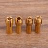 Hot 4pcs Rotary Multi Tool 1 1.6 2.35 3.2MM Brass Collets Adapter Nut Kit Set Rotary Tools Fit