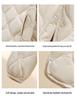 Women's Cotton V-Neck Jacket: Warm, Long-Sleeve Base Layer for Autumn/Winter, Socialite Style, Versatile Outerwear.