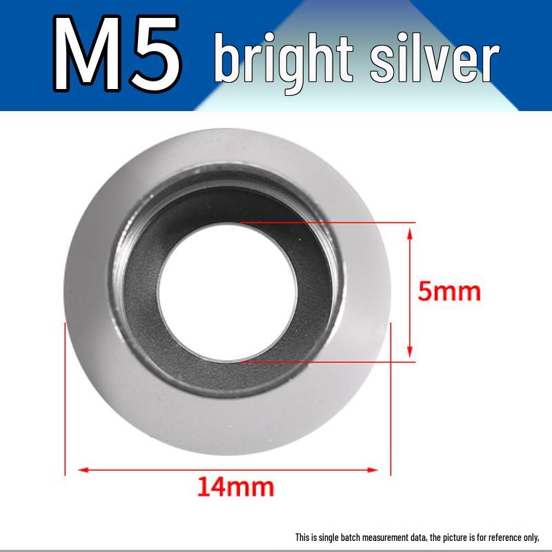 Farbiger Sechskantschrauben-Unterlegscheiben-Satz aus Aluminiumlegierung: Größen M2-M8