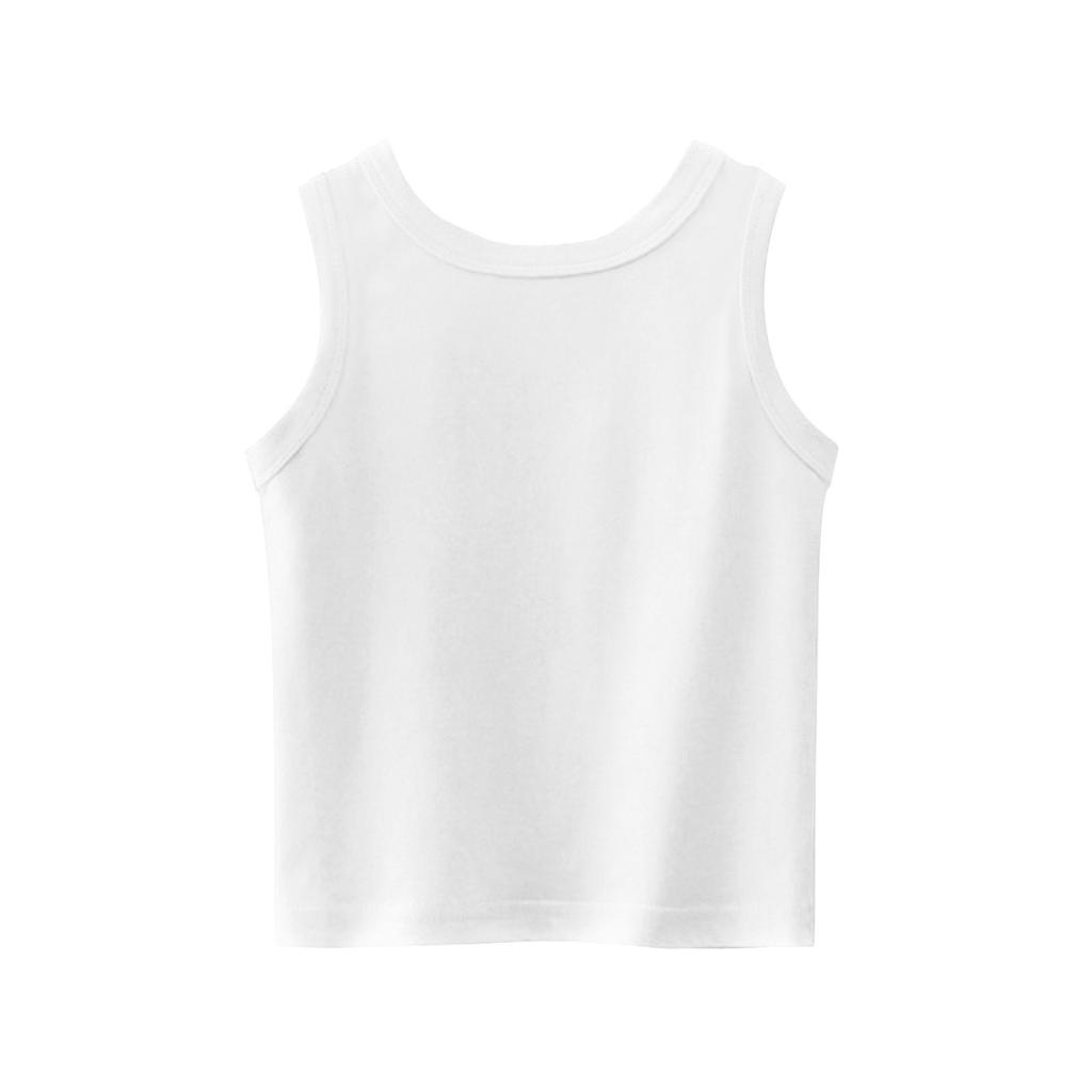 Girls  Kids Summer Crewneck Sleeveless Shirts Tank Tops Independence Day