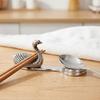 Stainless Steel Swan Chopstick Holder Practical Decorative Dining Accessory for Restaurant Home Dining Table Kitchen Decor