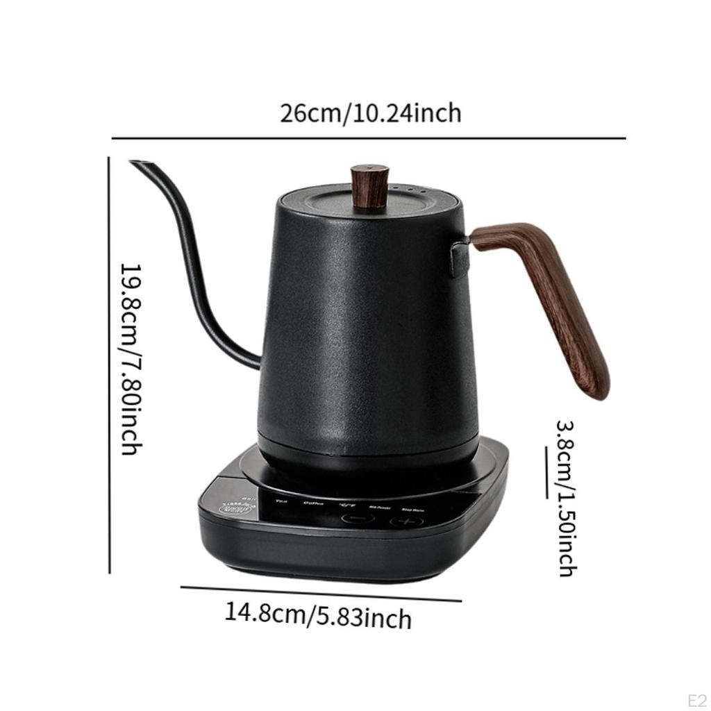 Electric Gooseneck Pour Over Kettle Coffee for Home Camping