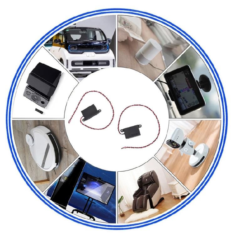 Side Emitting Cavity Speaker Rectangle 8ohm 2W Intelligent Voice Broadcasting Speaker Loudspeaker Replacement Part