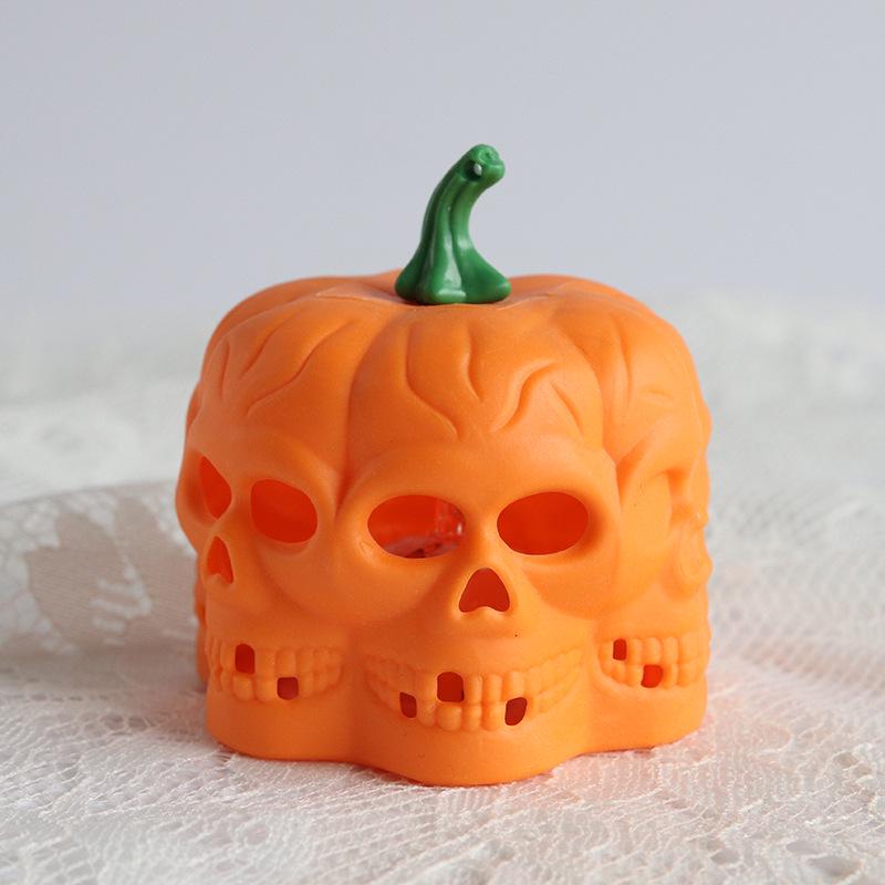 Halloween Skull & Pumpkin LED Night Light – KTV Bar Atmosphere Decoration