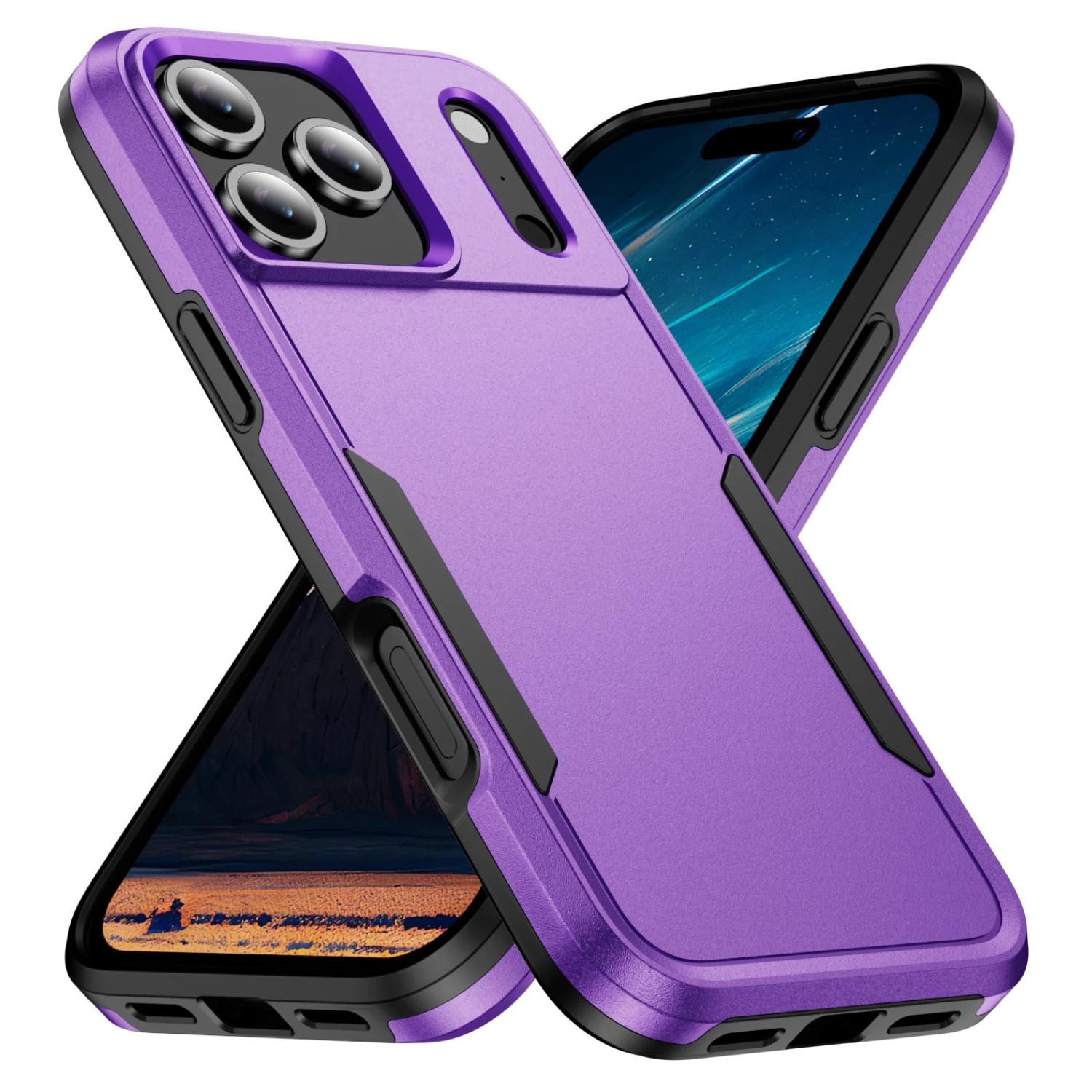 

Чехол военного класса для iPhone 17 Pro Max Полностью защитный бронированный чехол для iPhone 17 Air 16 15 14 13 12 11 Pro Max Plus 16e Coque iPhone 12