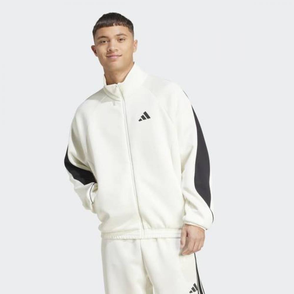 Adidas Men S looSe Full Zip Stadium Track Top