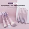 10Pcs Easy to Clean Blush Brush Synthetic Hair Eye Shadow Brush Concealer Brush  Novice Beginners