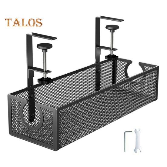 Lagerregal Große Kapazität Starke Tragkraft Einfache Installation Klemmhalterung Kabelmanagement Kabel-Organizer unter dem Schreibtisch