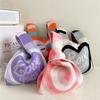 Mini Karo Strick Handtasche Nischen Design Damen Mädchen Tragetasche Handgeknüpft Knoten Handgelenk Tasche Lässig Farbe Umhängetasche Einkaufstaschen