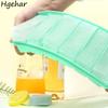 Silicone Ice Cube Tray with Lid Creative Rectangle   Moulds Food Grade Kitchen Tools Refrigerator Juice Cocktail  Mold