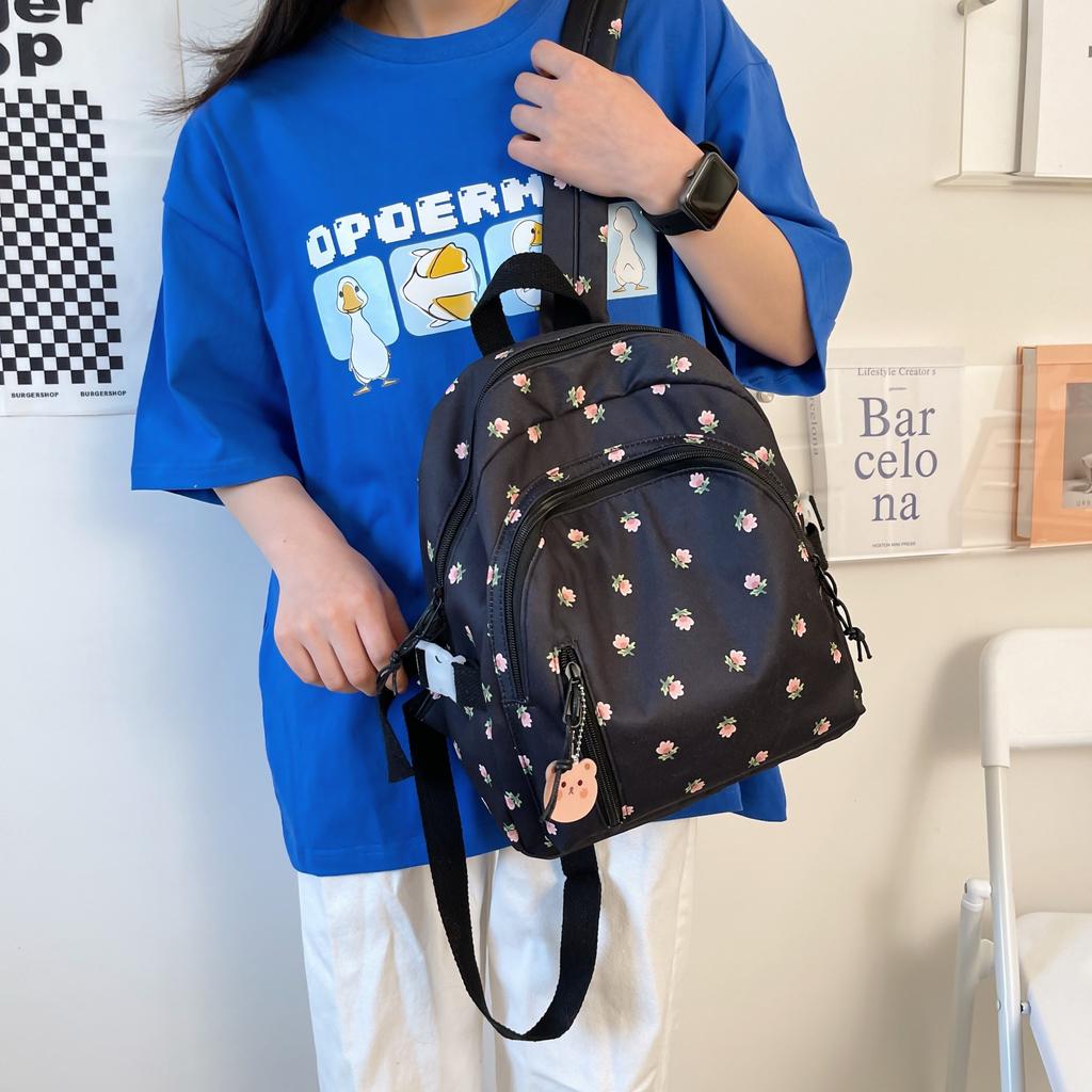 Mini Backpack Ins Niche Japanese Style K-Style Primary School Bag Printed Small Backpack New Casual Backpack