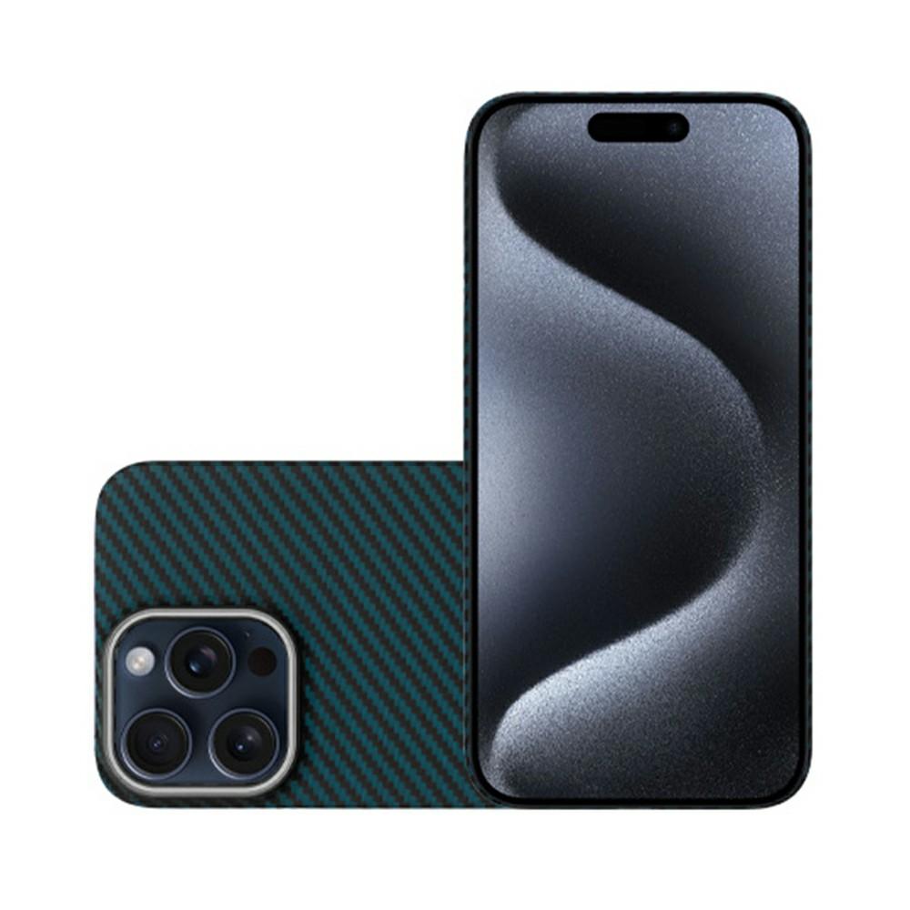 KZDOO For iPhone 16 Pro Max Case Aramid Fiber Anti-Drop Phone Cover