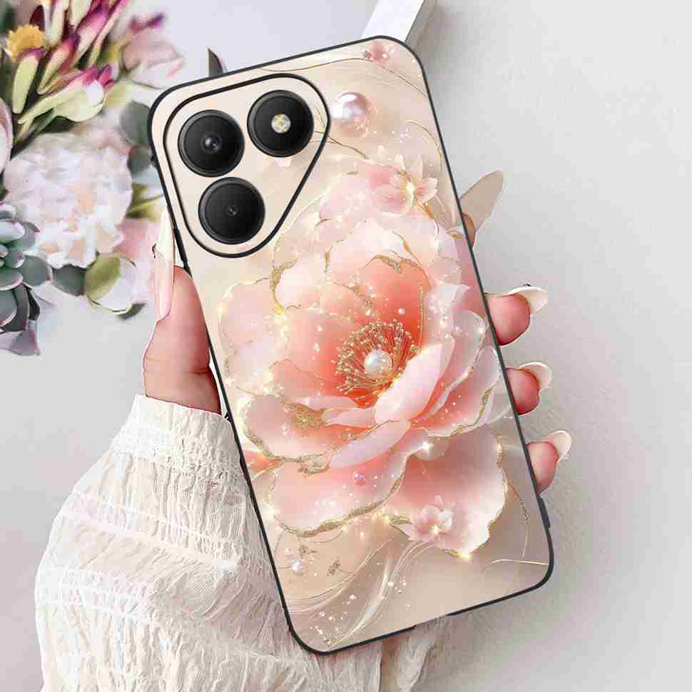 ShockProof Silicone Case For Tecno Pova 7 4G Cover Soft TPU Cases for Tecno Pova 7  Pova7 Neo 4G LJ6 Phone Cover Coque