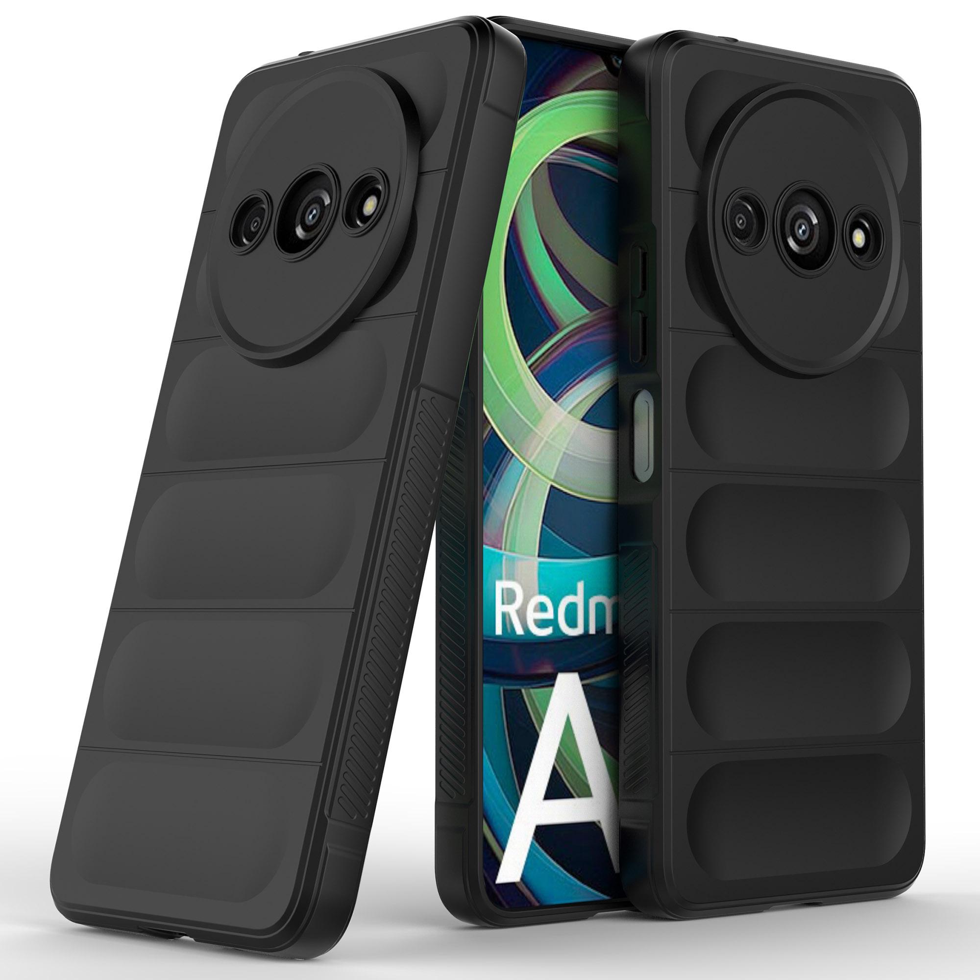 

For Xiaomi Redmi A3/Poco C61 4G Phone Protective Cover TPU Anti-slip Rugged Back Case Green