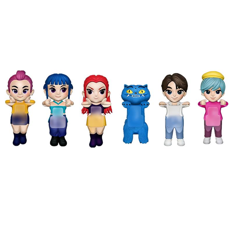 Popular anime figurines, K-pop, Devil Hunter blind boxes, Rumi Mira Zoi character vinyl masks, figurines, toys, birthday gifts.