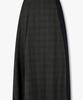 Bobeu Asymmetric Pleated Skirt_Charcoal 7156335003