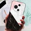 For TCL 605 Case Flower Geometric Painted Bumper Coque Soft Silicone Cover Fundas For TCL 60 SE 4G Cases 60SE TCL605 Shells