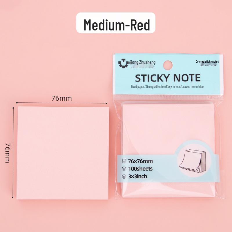 Morandi Color Sticky Notes: Removable, colored memo pads for student and office reminders.