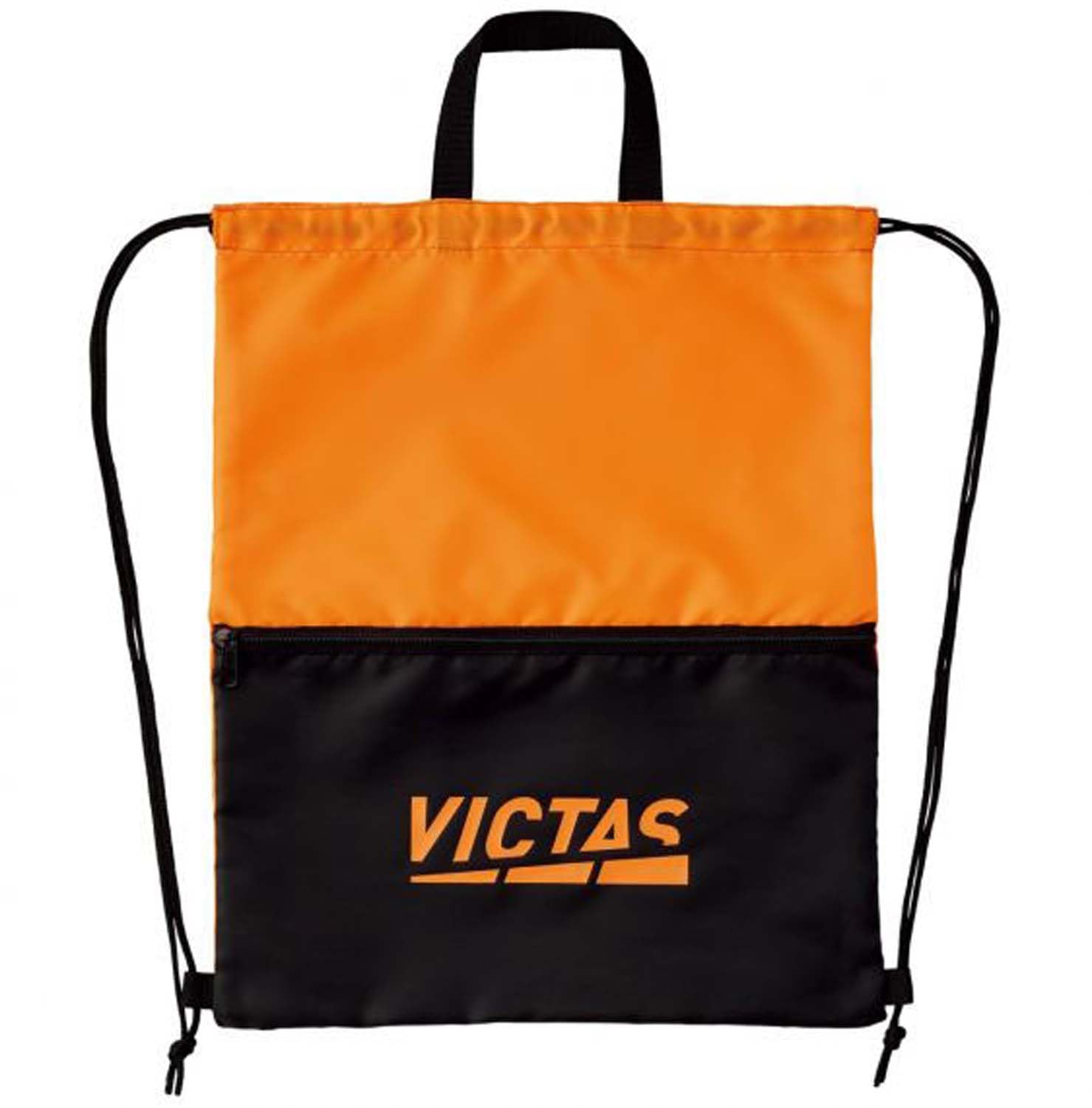 Table Tennis Nap Gym Bag PLAY LOGO GYM SACK Orange 682102 [Victas] (2000) оранжевый