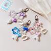 Conch Ocean Series Keychain Multi-Charm Bag Charm High-End Starfish Key Ring  Vacation