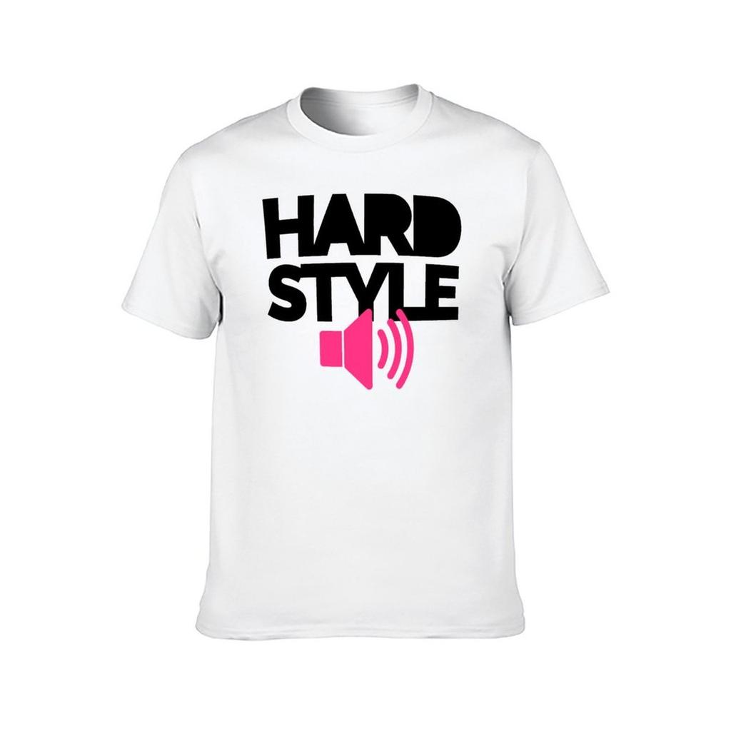 Hardstyle Speaker Music Quote TShirt cotton tshirt 100 man t shirts high quality luxury brand TShirt