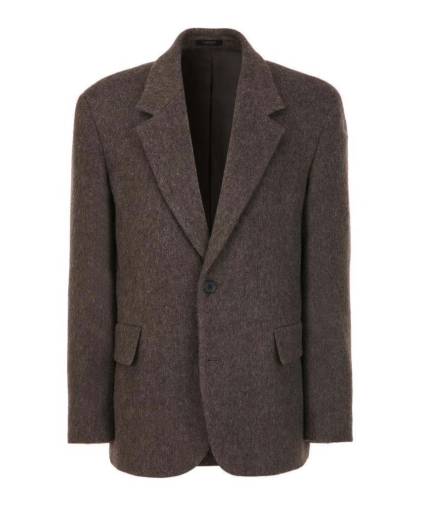JILLSTUART NEWYORK MEN Hairy Touch Herringbone Oversized Jacket - Brown (Jnja6D201W2)