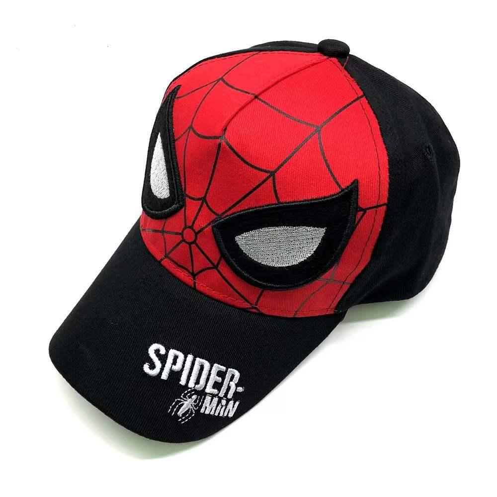 Children's Cartoon Spider Embroidered Baseball Cap: Spring & Autumn Design