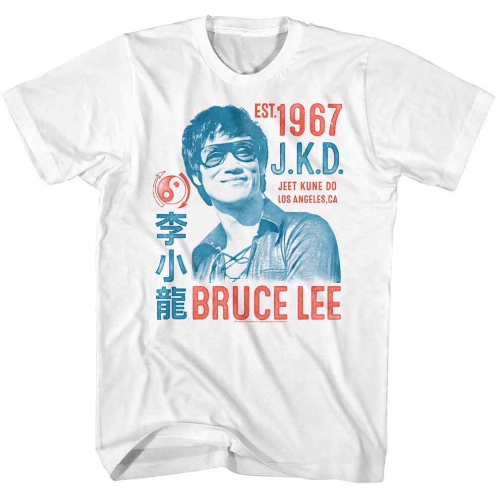 Bruce Lee Martial Arts EST 1967 Jeet Kune Do Los Angeles CA Men Men s T Shirt M