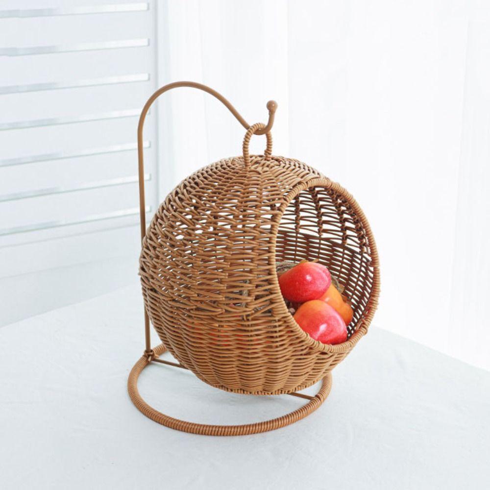 Multipurpose Woven Storage Basket with Handle Multipurpose Storage Basket  Home