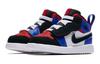 Jordan Air Jordan 1 Mid Alt Vintage Mid top Children's Basketball Shoes Red Blue Children Aged 3 7 Years Old AR6351-124