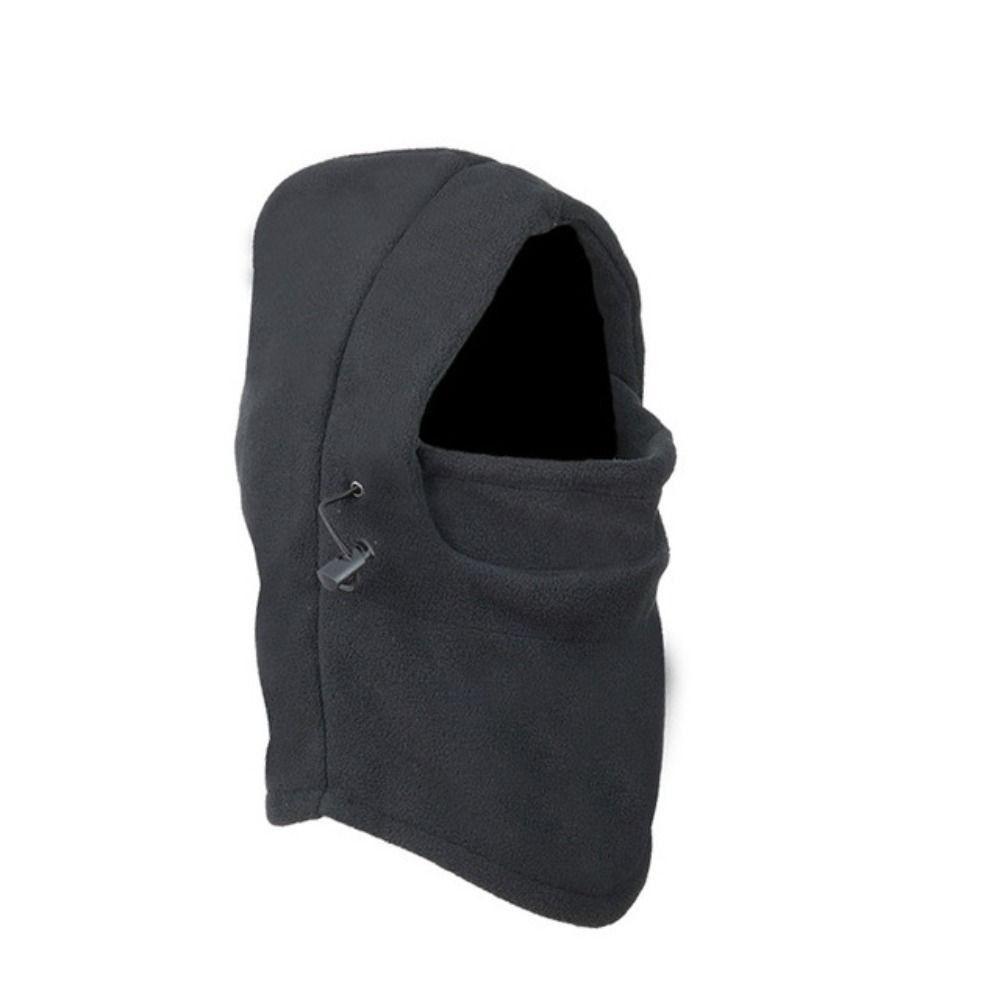 Warmer Balaclava Ski Mask Caps Hooded Neck Warmer Winter Warm Cap Thermal Fleece Hat  Winter Wear