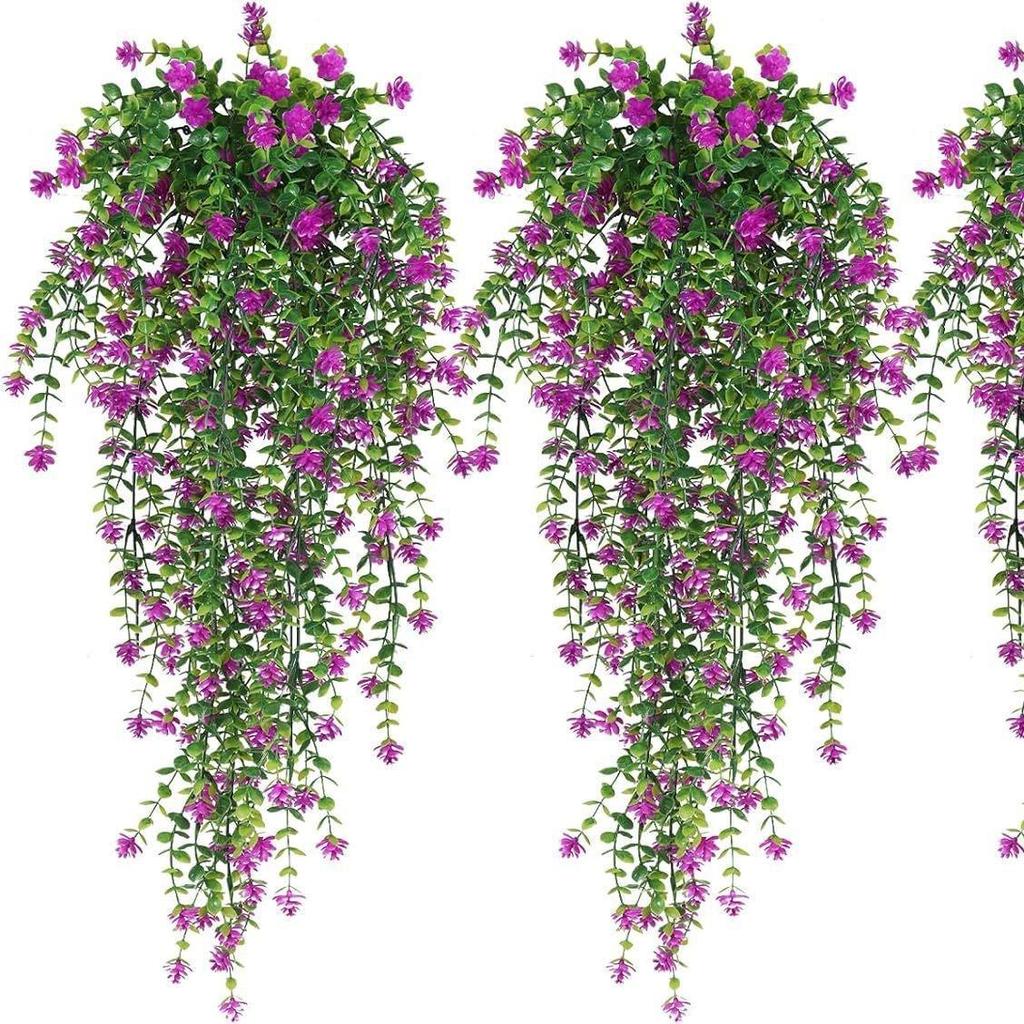 Eucalyptus Camellia Hanging Artificial Flower Vine