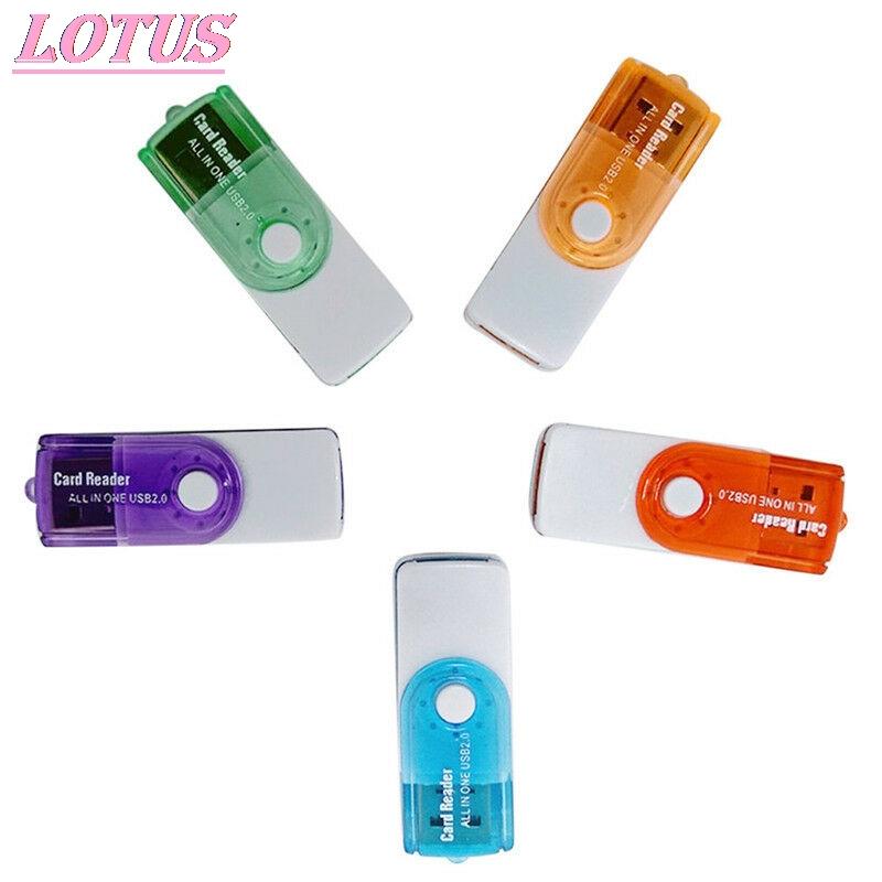 

1PCS High Speed Multi-Function USB Card Reader 4 In 1 For MS MS-PRO TF Micro Memory Card Smart Reader new s