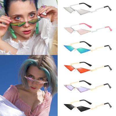 Fashion Irregular Man Women Cat Eye Sunglasses Glasses Shades Vintage Retro