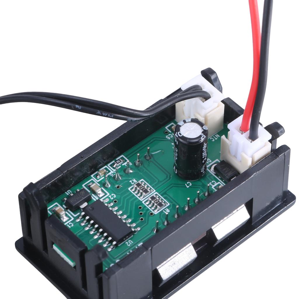 Eingebetteter digitaler Thermostat mit Sensorüberwachung, DC12V-Temperaturmesser, geeignet für Ingenieure und Wartungspersonal