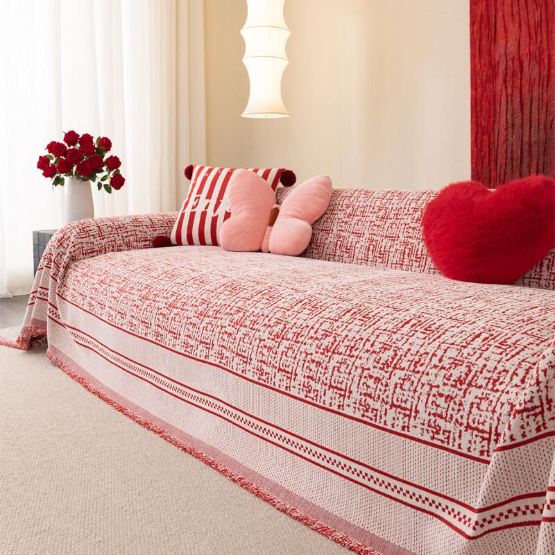 Chenille Anti-Slip Sofa Cover 180x300cm (Small 3-Seater)