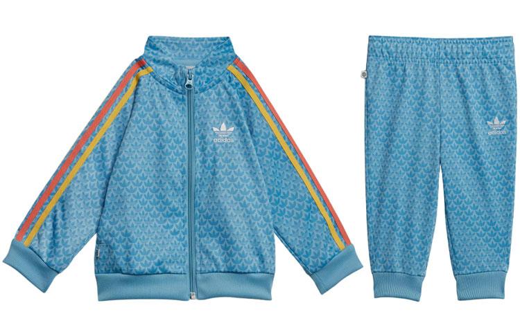 Adidas Originals Kids Matching Sets Clear Blue Infant And Toddler IB8610 104