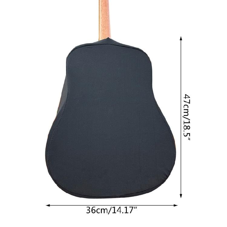 Guitar Dust Cover Folk Guitar Dustproof Cover Panel Protective Sleeve Easy Use