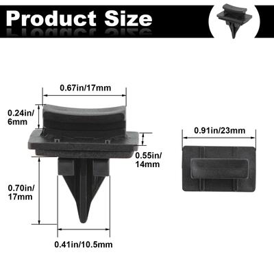 Frontscheibe Seite A-Säule Trim Clips für Ford Transit MK6 MK7 2000-2014 Moulding Rivet Clips Innen 4069906 YC15B03180BB