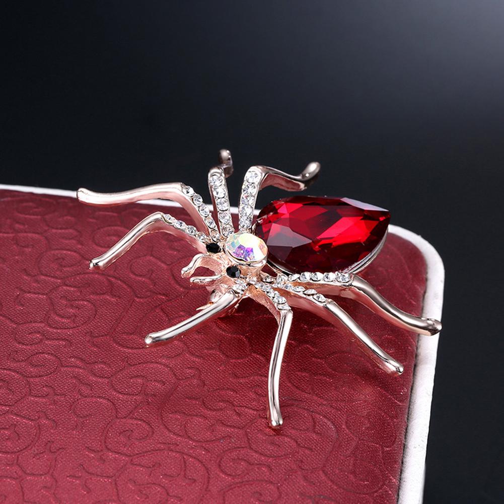 Crystal Brooch Insect Modeling Diamond-mounted Clothing Decoration