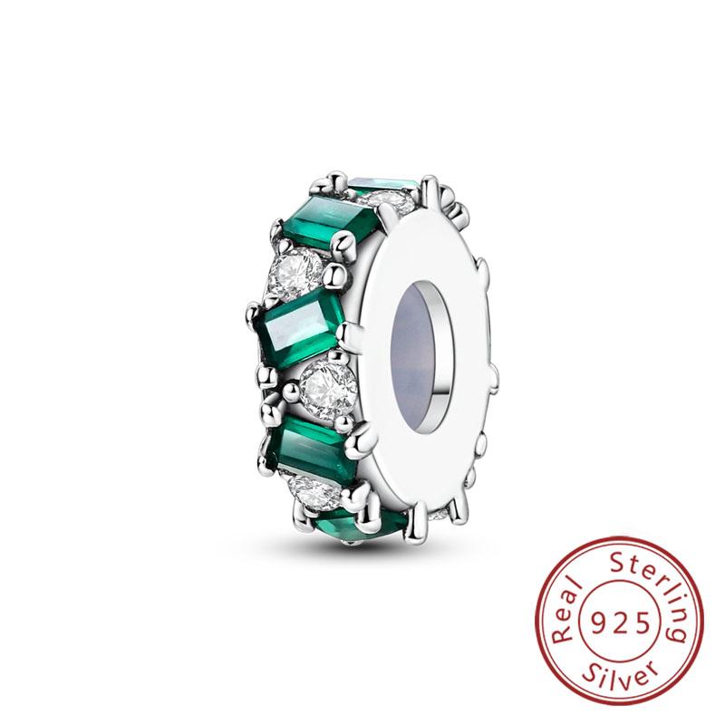 New Original Copper Charms Beads Pendant Owl Bow Round Simple Zircon Beads For Women Fine Jewelry Making